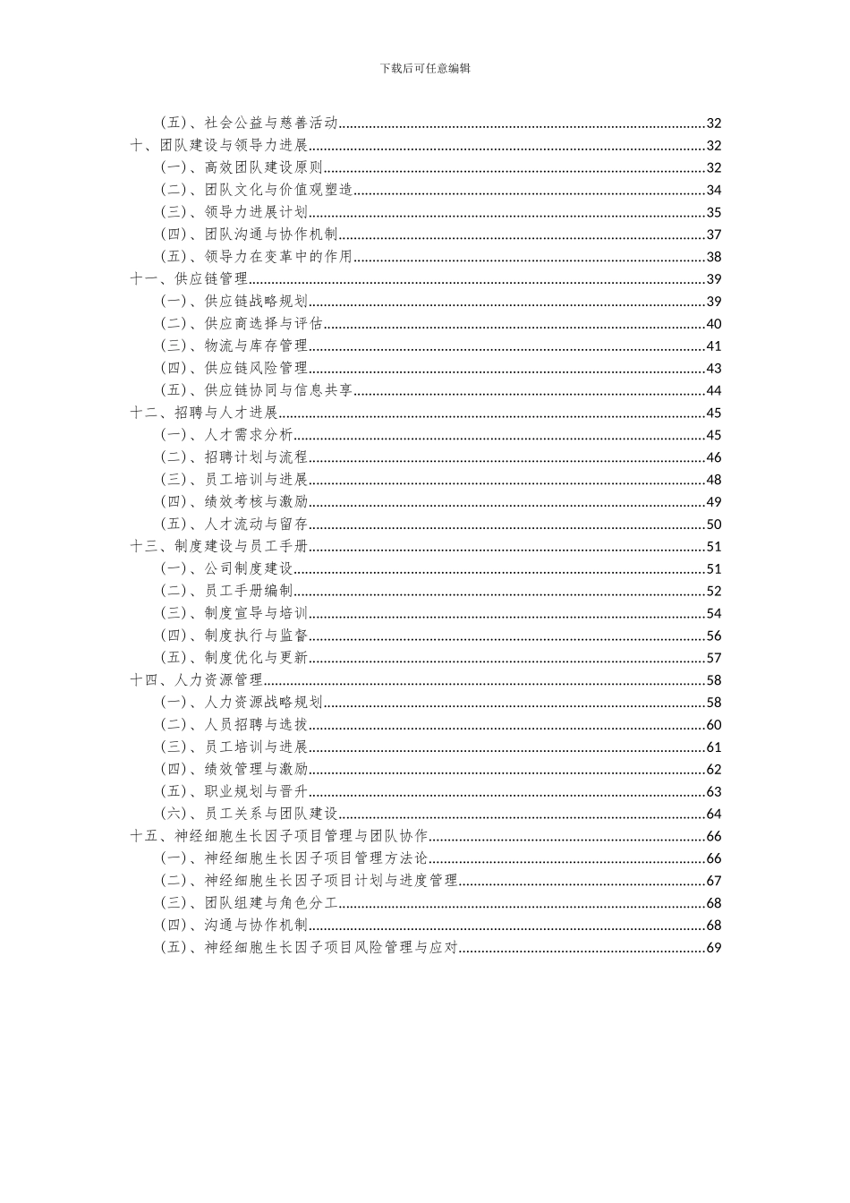 2024年神经细胞生长因子项目可行性研究报告_第3页