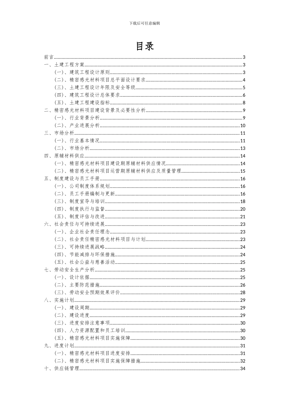 2024年精密感光材料项目可行性研究报告_第2页