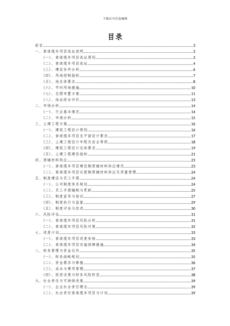 2024年索道缆车项目深度研究分析报告_第2页