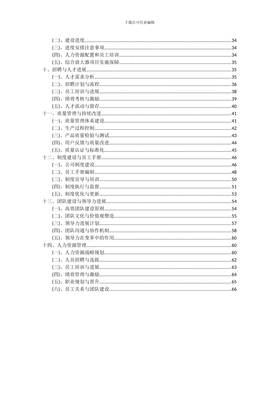 2024年综合放大器项目投资分析及可行性报告_第3页