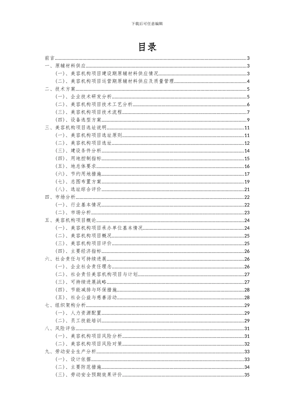 2024年美容机构项目可行性研究报告_第2页