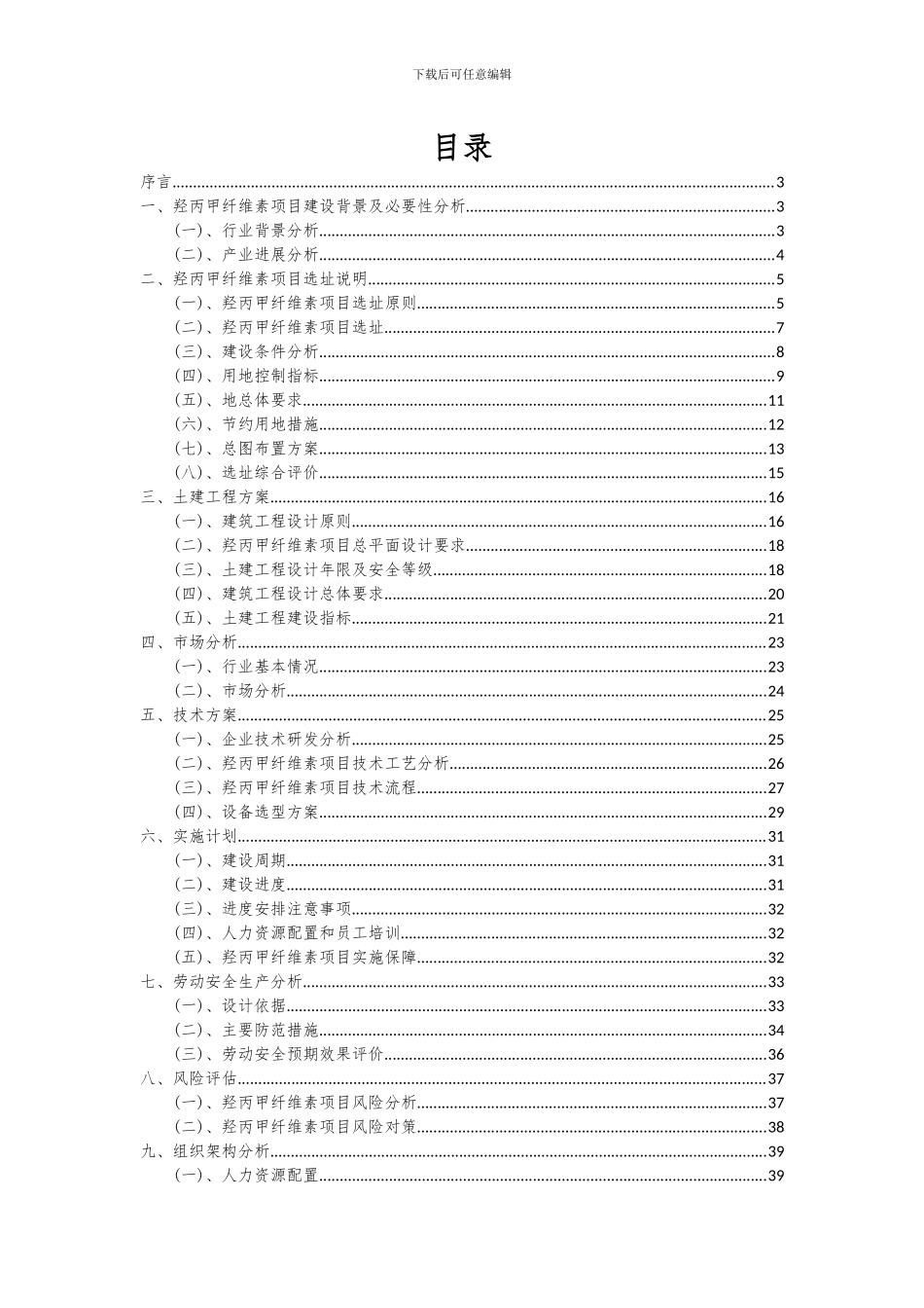2024年羟丙甲纤维素项目深度研究分析报告_第2页