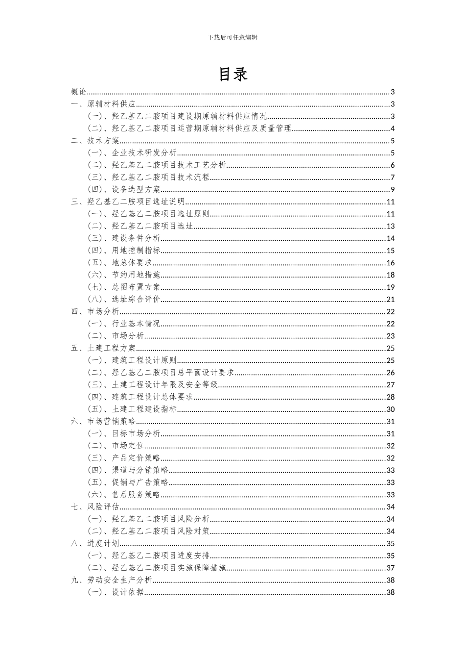2024年羟乙基乙二胺项目深度研究分析报告_第2页