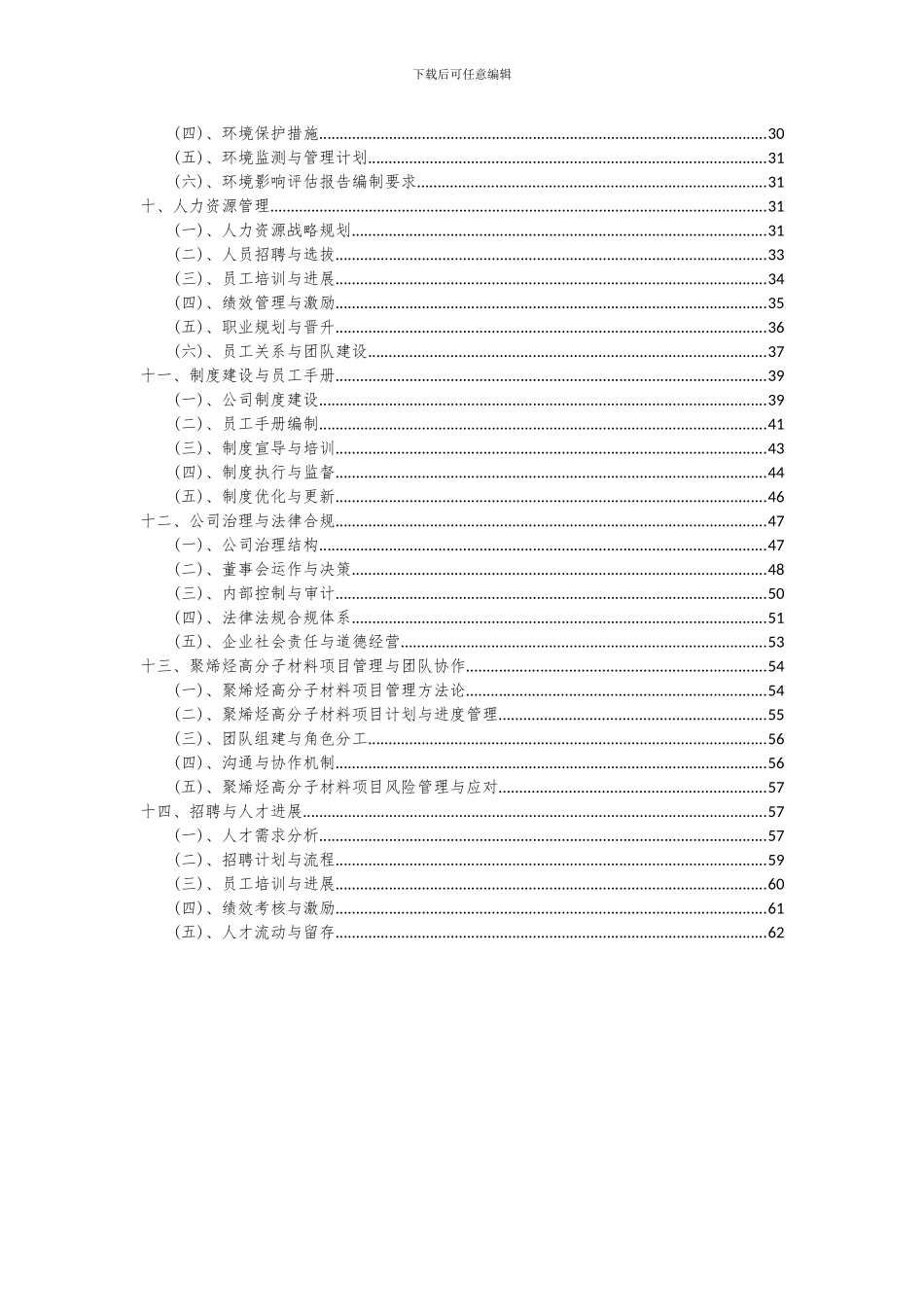 2024年聚烯烃高分子材料项目可行性研究报告_第3页