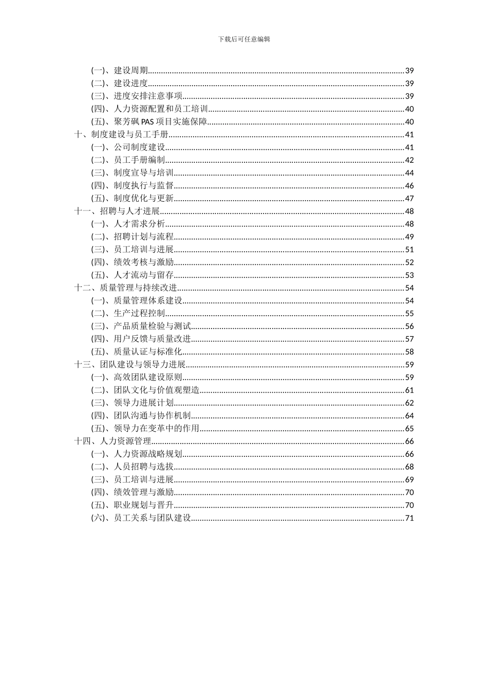 2024年聚芳砜PAS项目投资分析及可行性报告_第3页