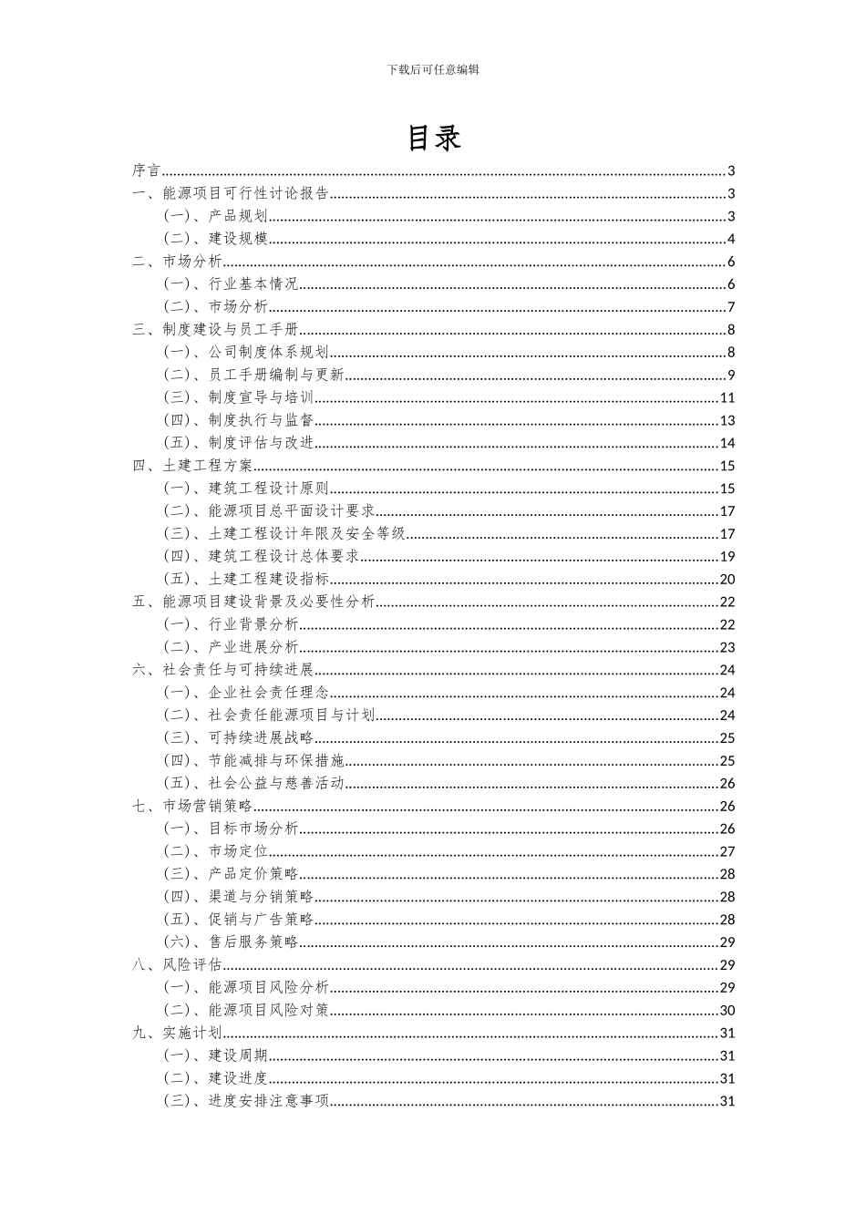2024年能源项目深度研究分析报告_第2页