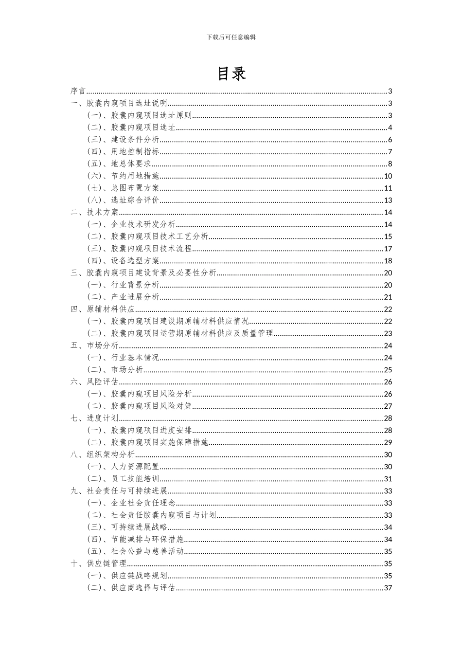 2024年胶囊内窥项目可行性分析报告_第2页