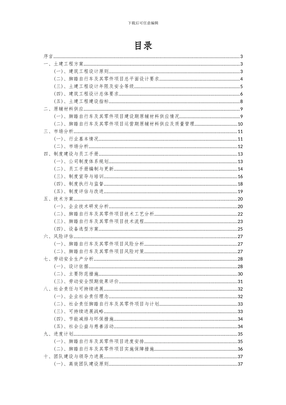 2024年脚踏自行车及其零件项目可行性研究报告_第2页