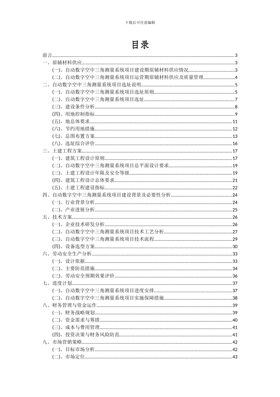 2024年自动数字空中三角测量系统项目深度研究分析报告_第2页