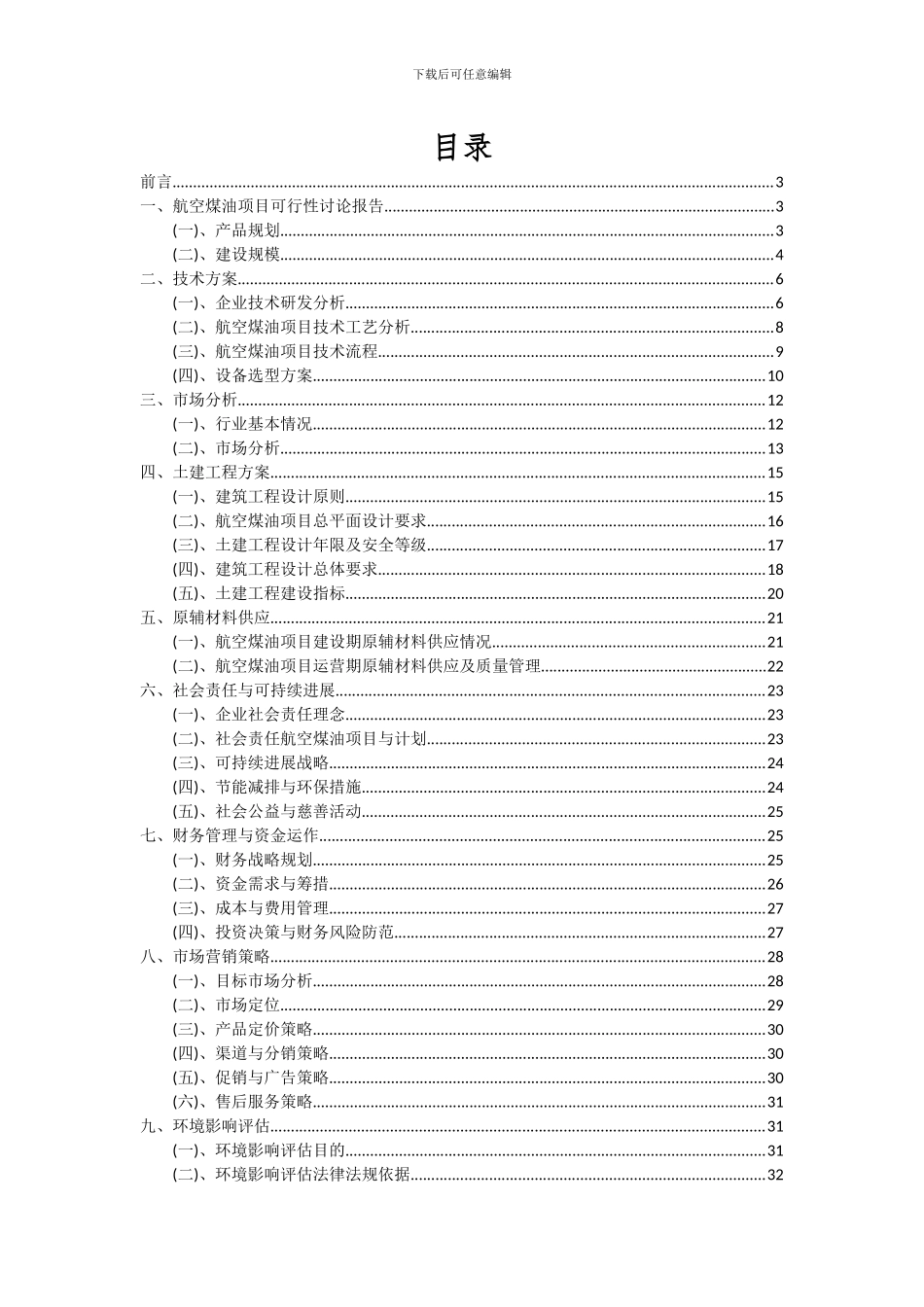 2024年航空煤油项目可行性研究报告_第2页