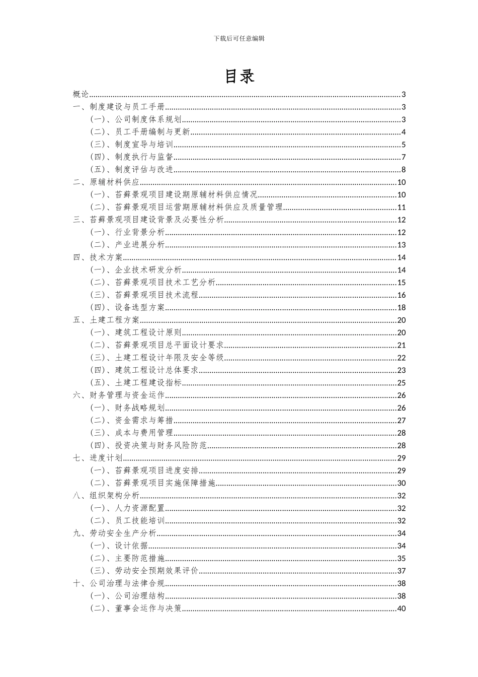 2024年苔藓景观项目投资分析及可行性报告_第2页