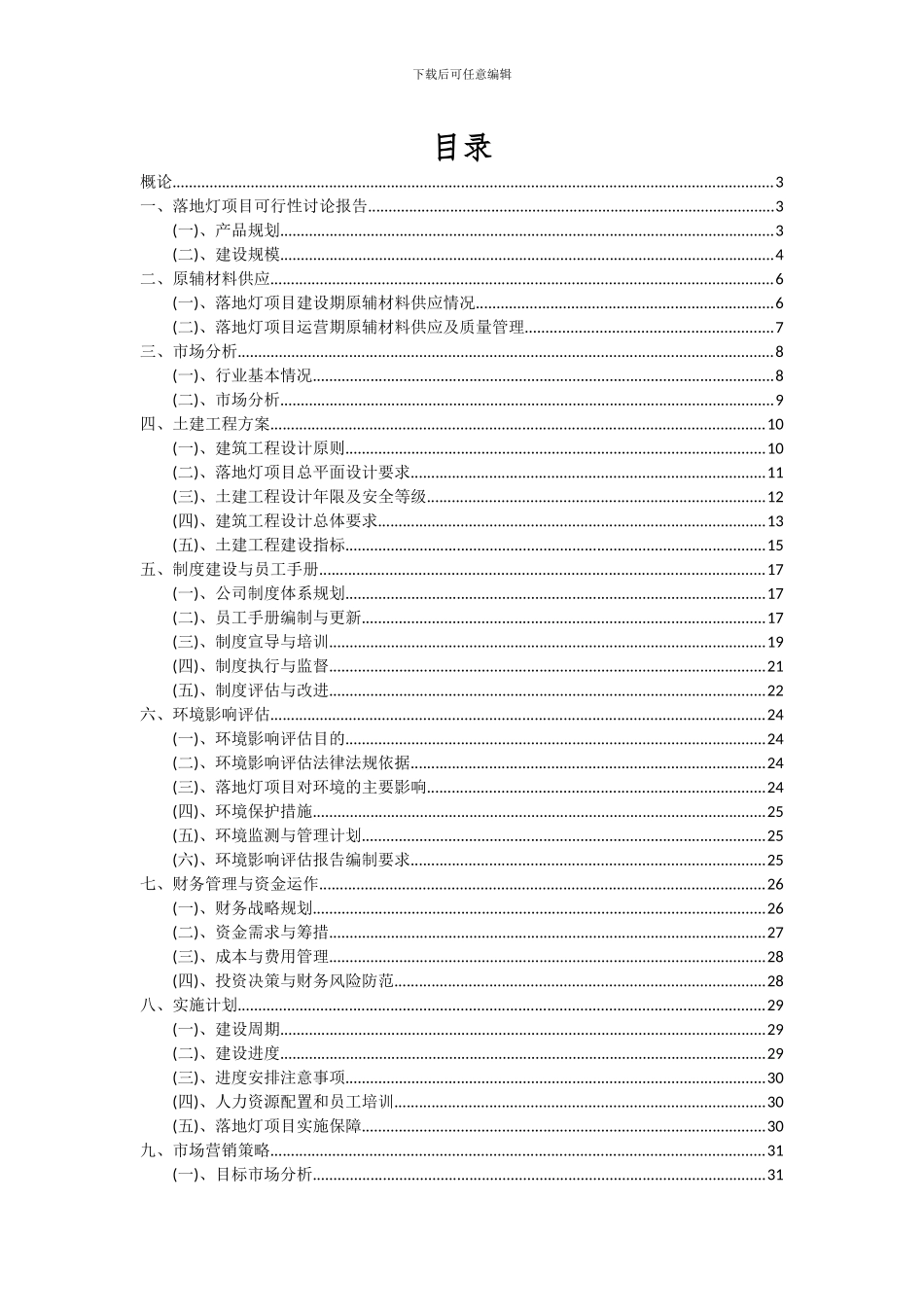 2024年落地灯项目深度研究分析报告_第2页