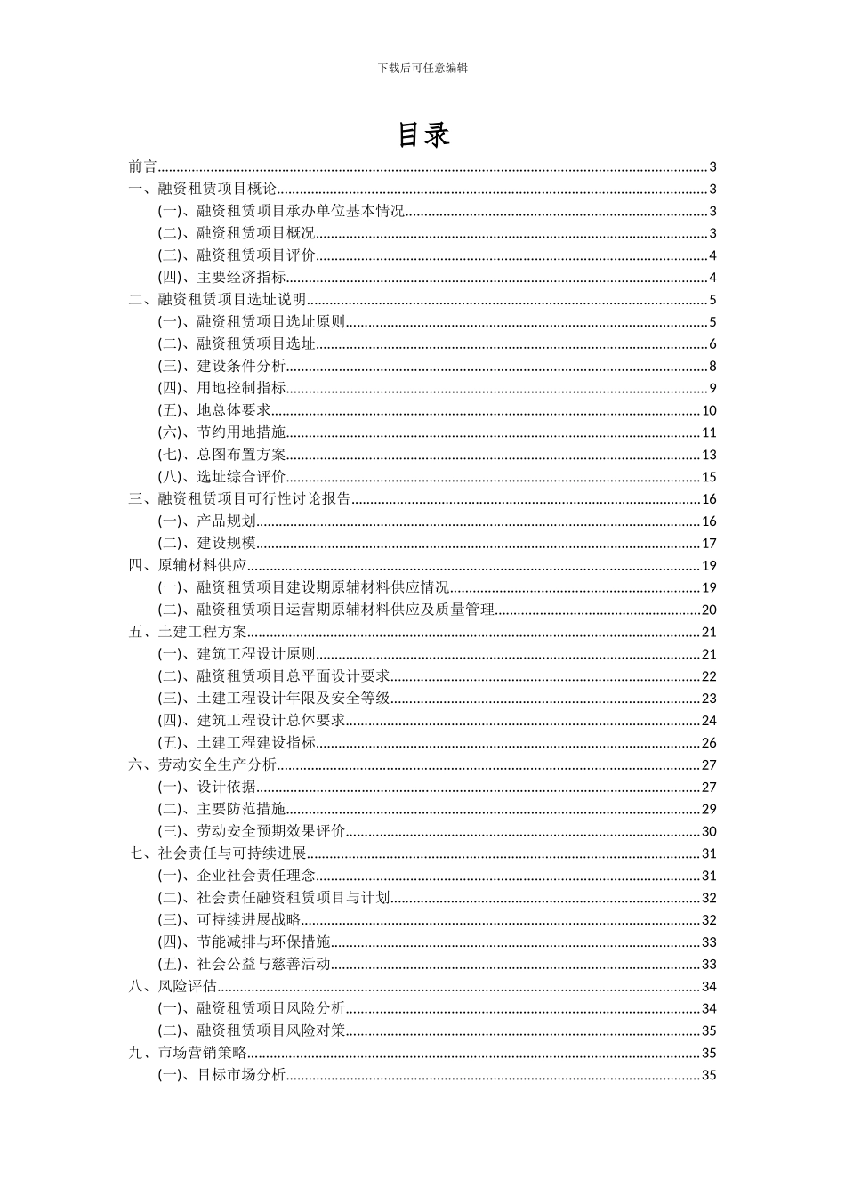 2024年融资租赁项目深度研究分析报告_第2页