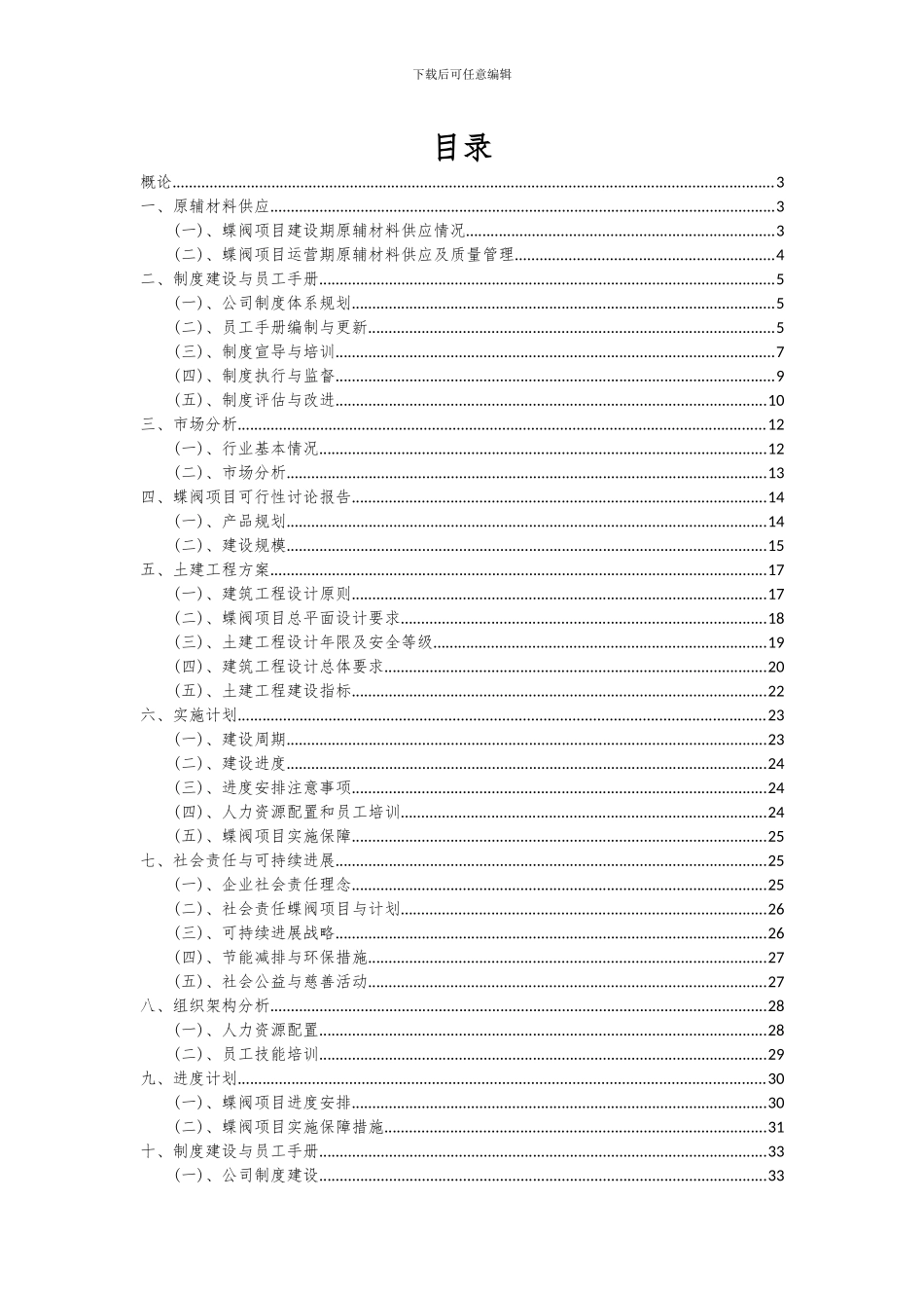 2024年蝶阀项目深度研究分析报告_第2页