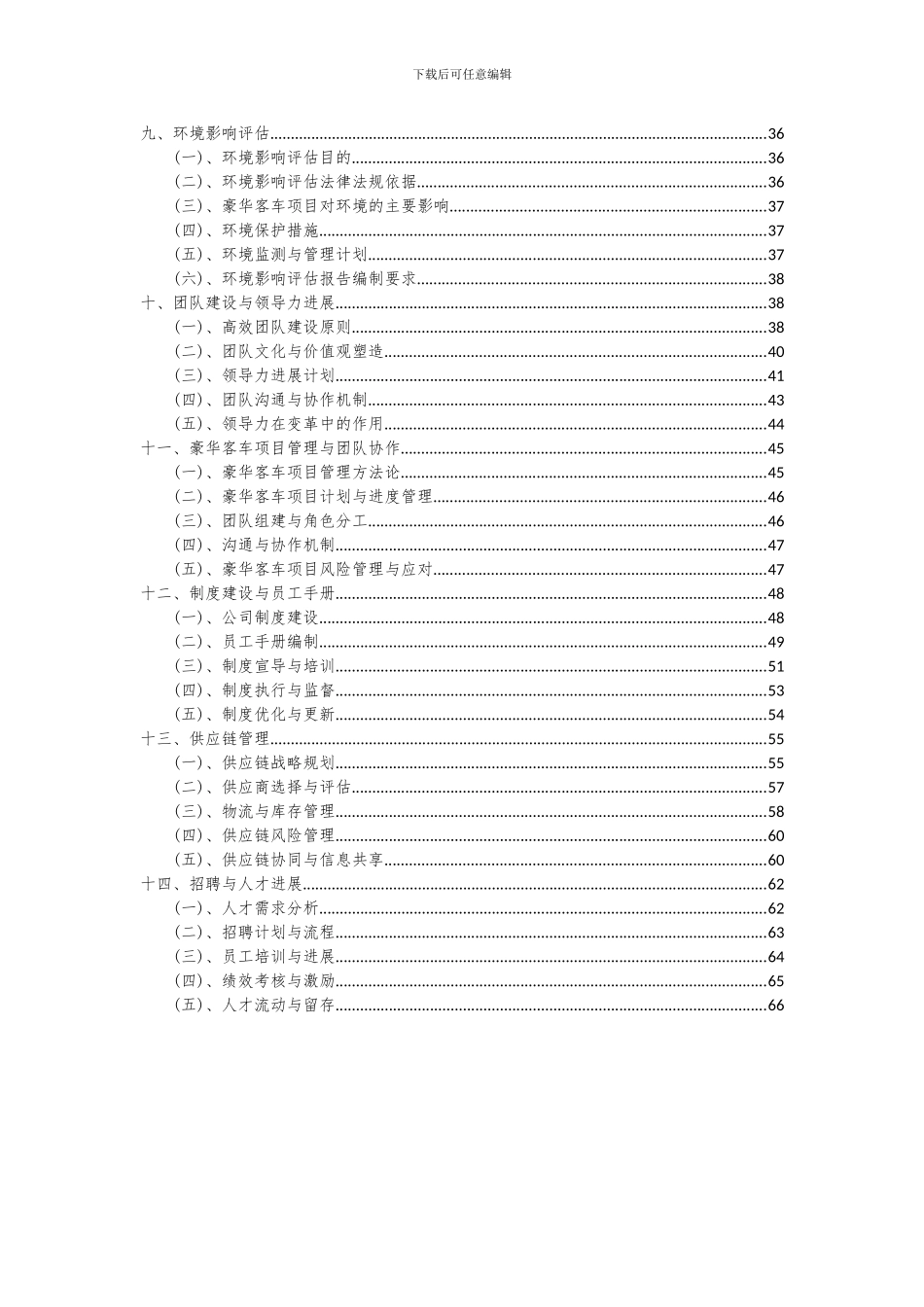 2024年豪华客车项目投资分析及可行性报告_第3页