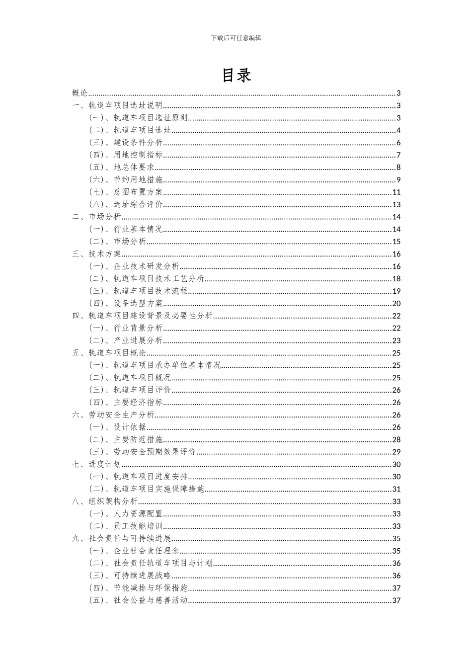 2024年轨道车项目可行性研究报告_第2页