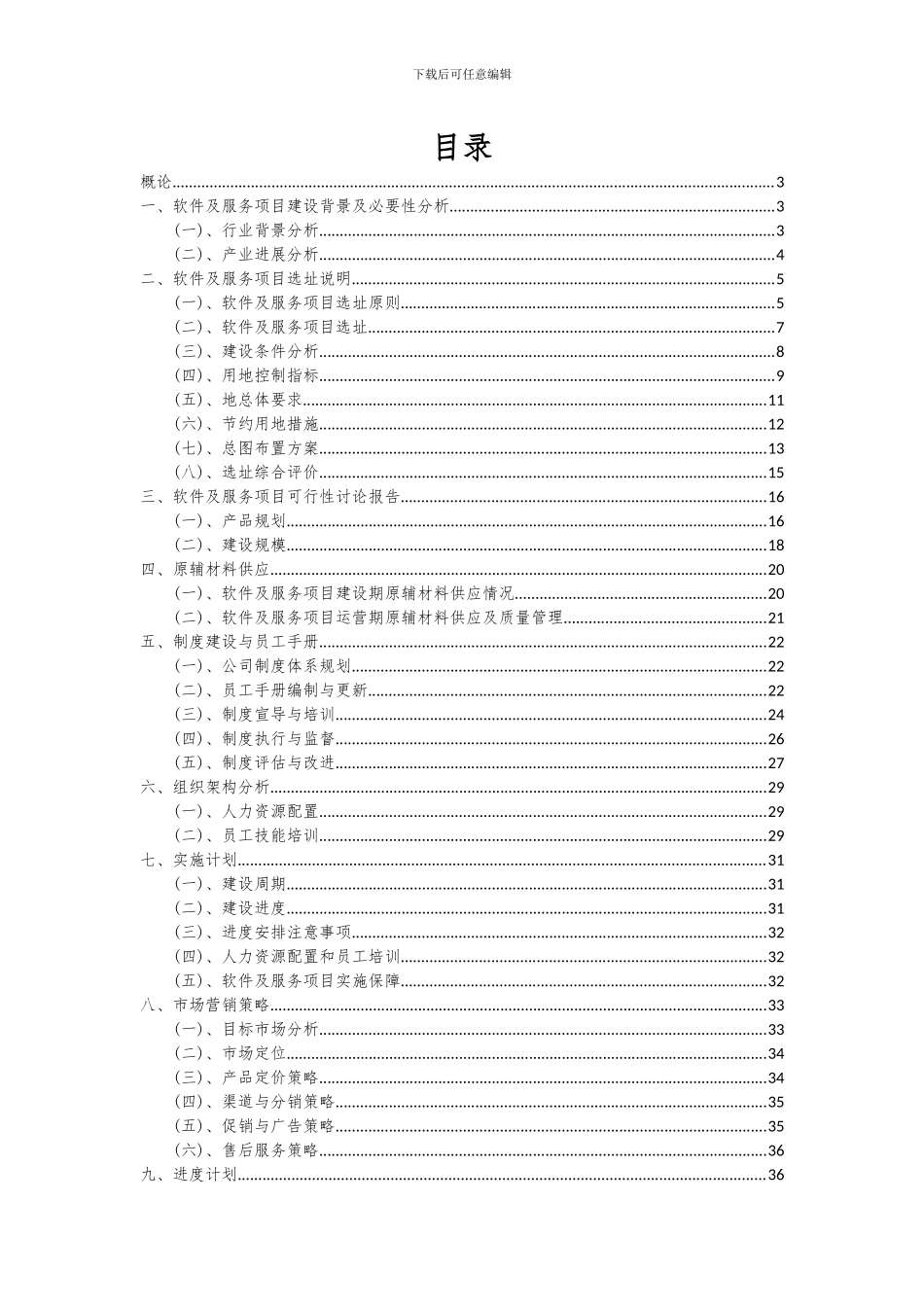 2024年软件及服务项目投资分析及可行性报告_第2页