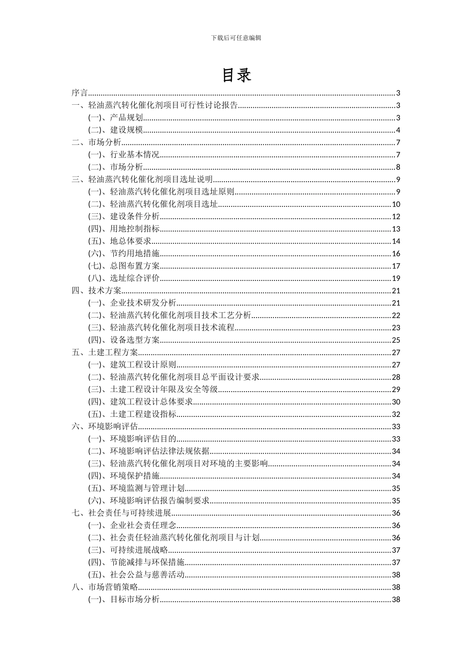 2024年轻油蒸汽转化催化剂项目深度研究分析报告_第2页