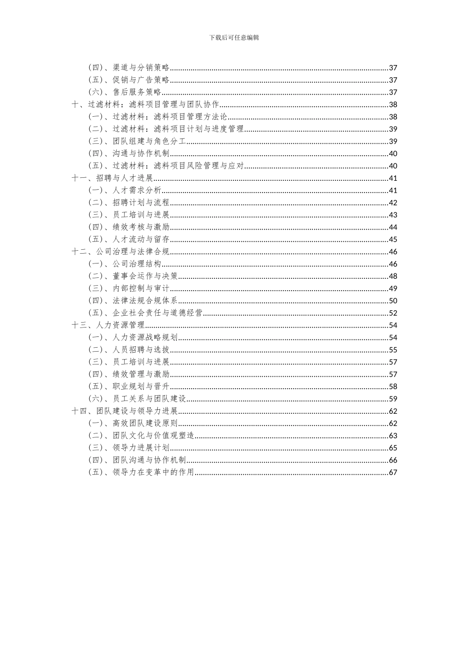 2024年过滤材料：滤料项目可行性研究报告_第3页