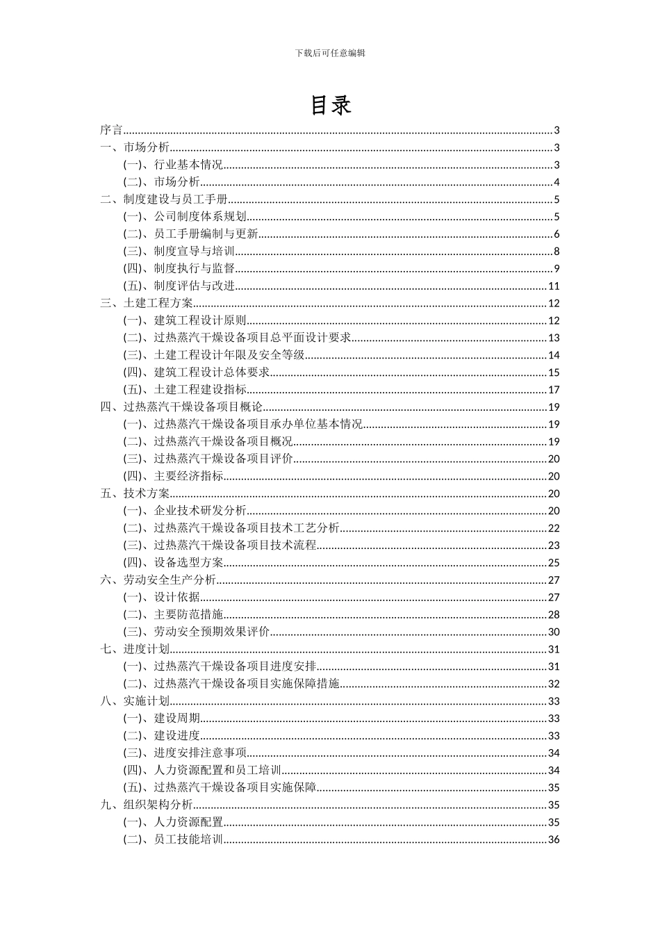 2024年过热蒸汽干燥设备项目可行性分析报告_第2页