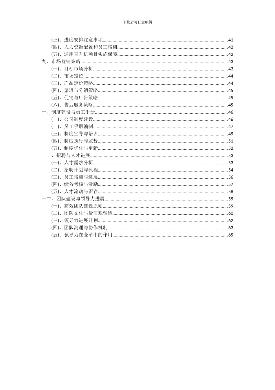 2024年通用直升机项目深度研究分析报告_第3页