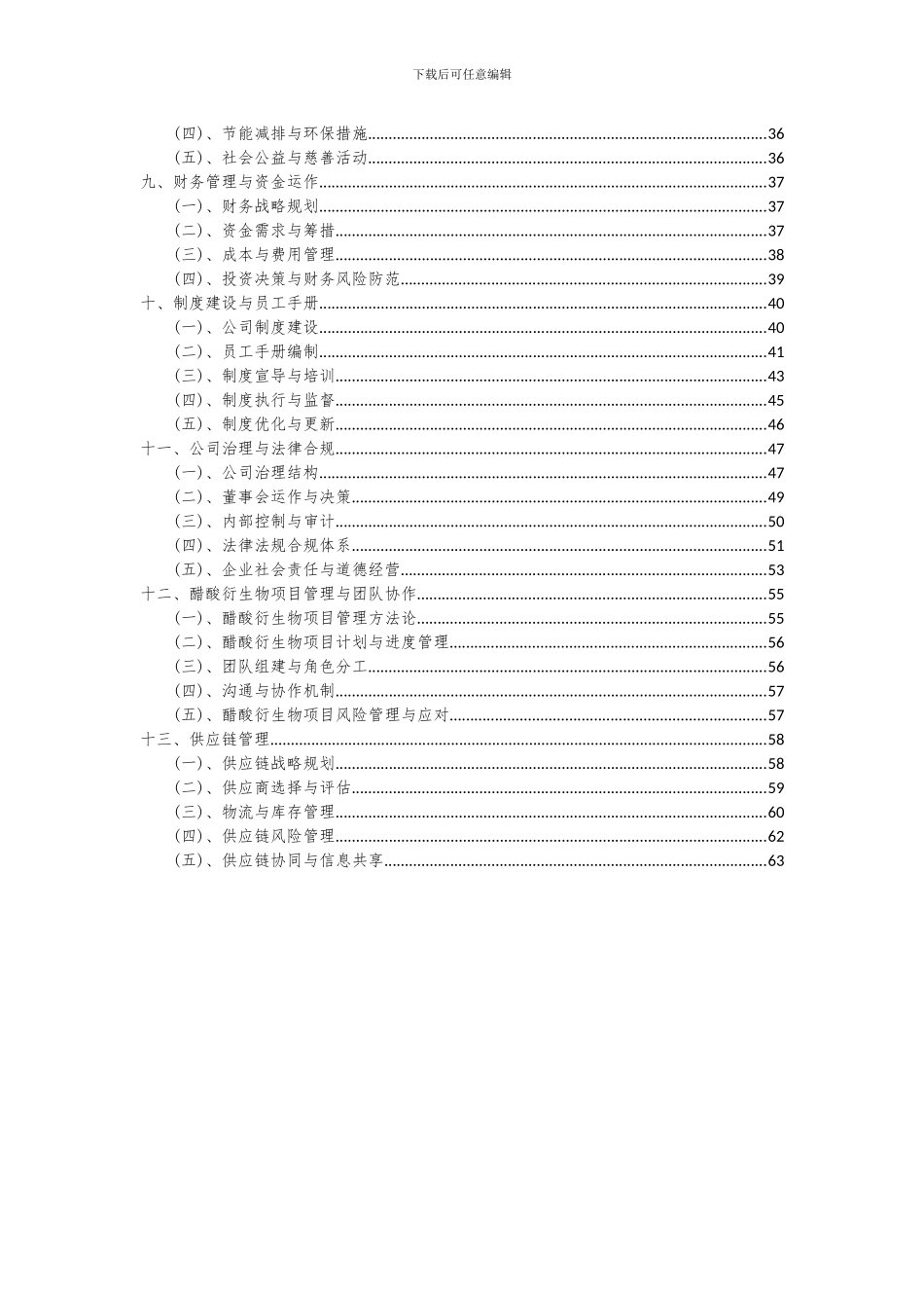 2024年醋酸衍生物项目可行性研究报告_第3页