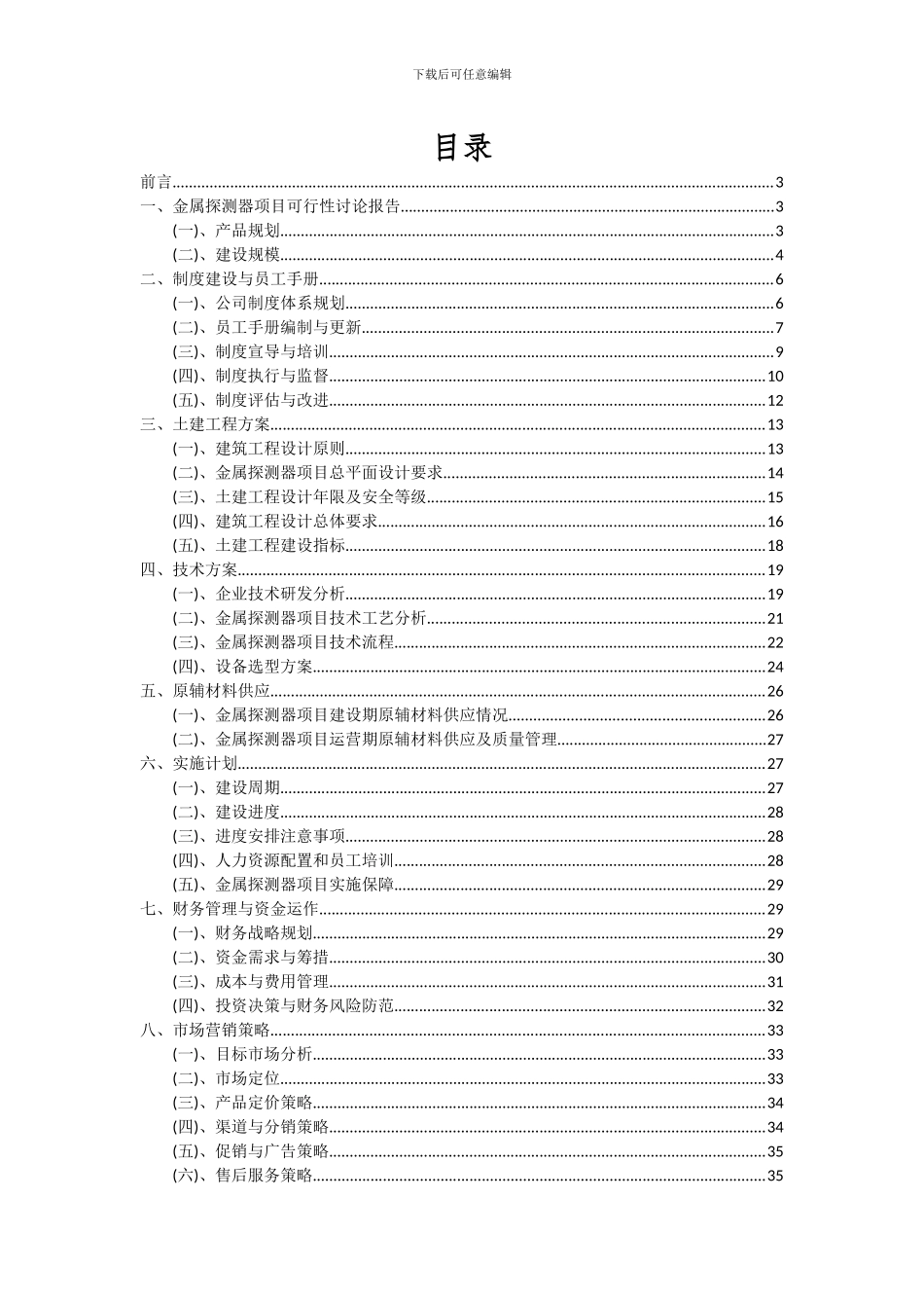 2024年金属探测器项目可行性分析报告_第2页