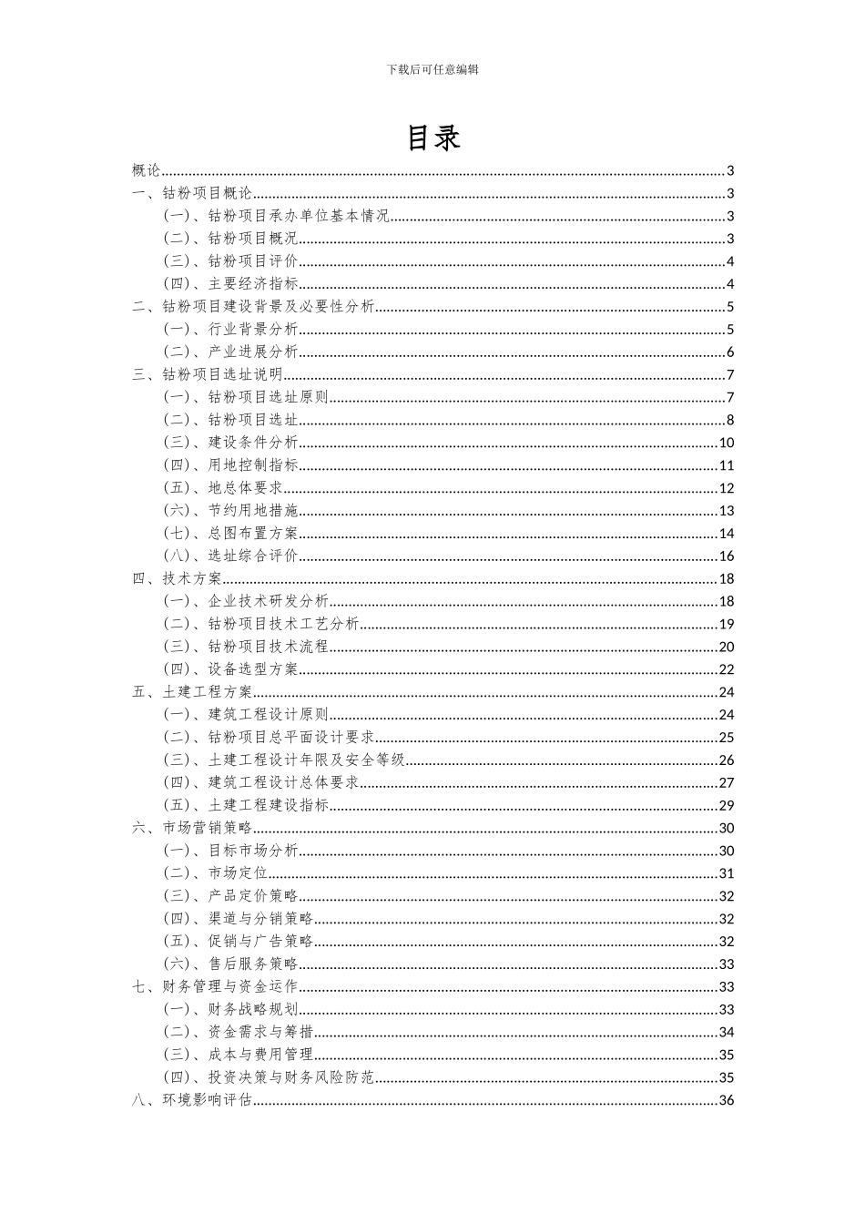 2024年钴粉项目可行性分析报告_第2页