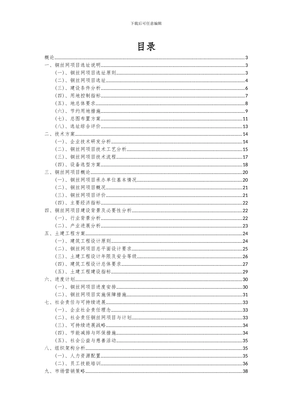 2024年铜丝网项目深度研究分析报告_第2页