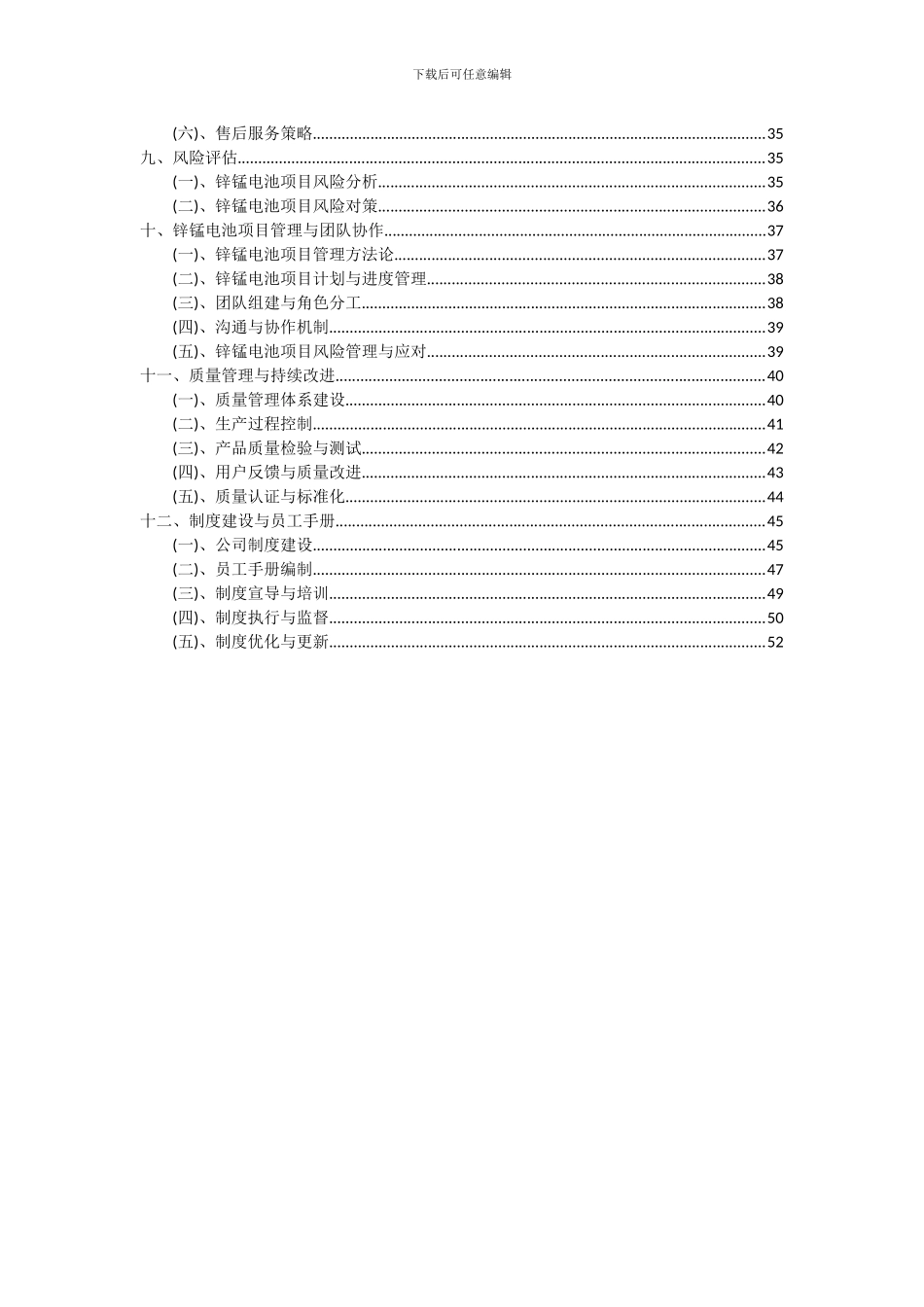 2024年锌锰电池项目可行性研究报告_第3页