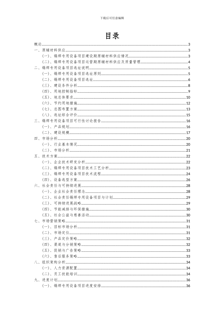 2024年锡焊专用设备项目投资分析及可行性报告_第2页
