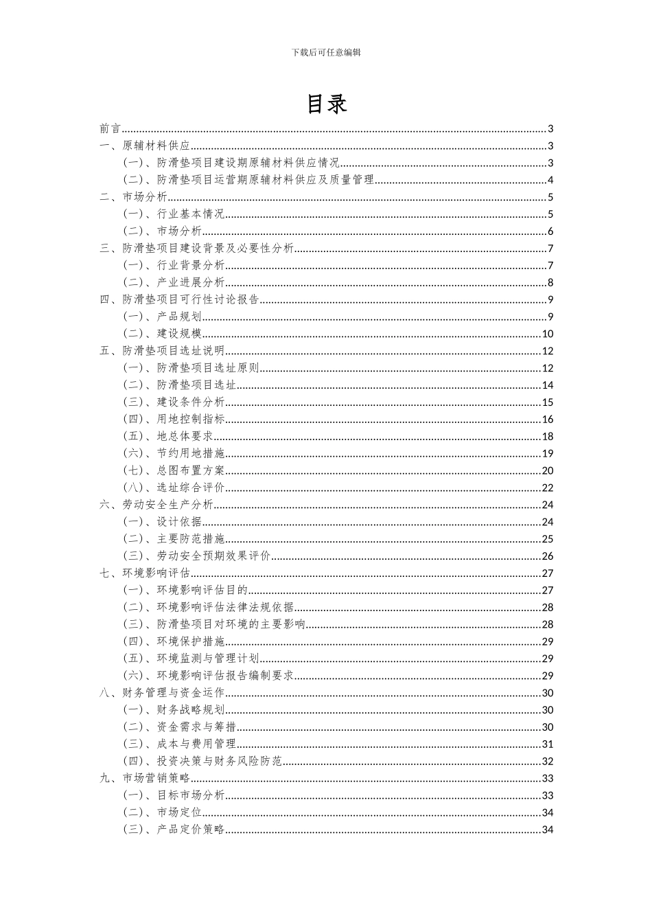2024年防滑垫项目深度研究分析报告_第2页