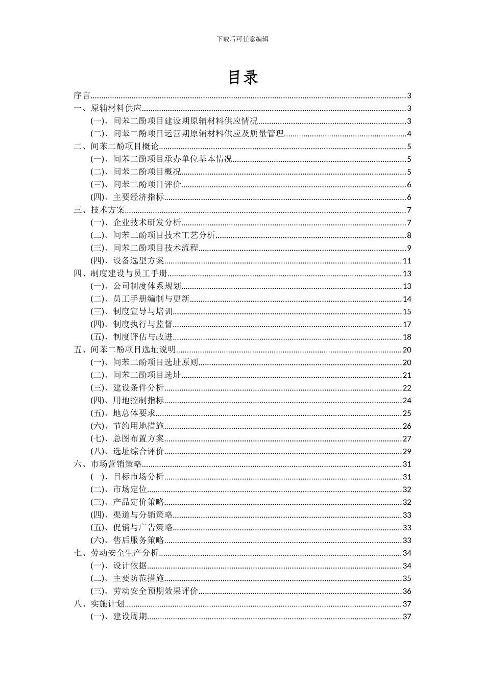 2024年间苯二酚项目可行性研究报告_第2页