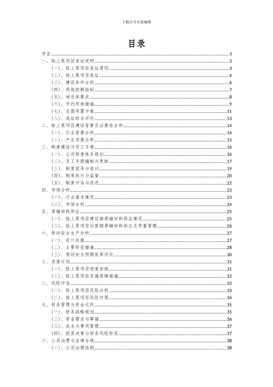 2024年陆上泵项目深度研究分析报告_第2页
