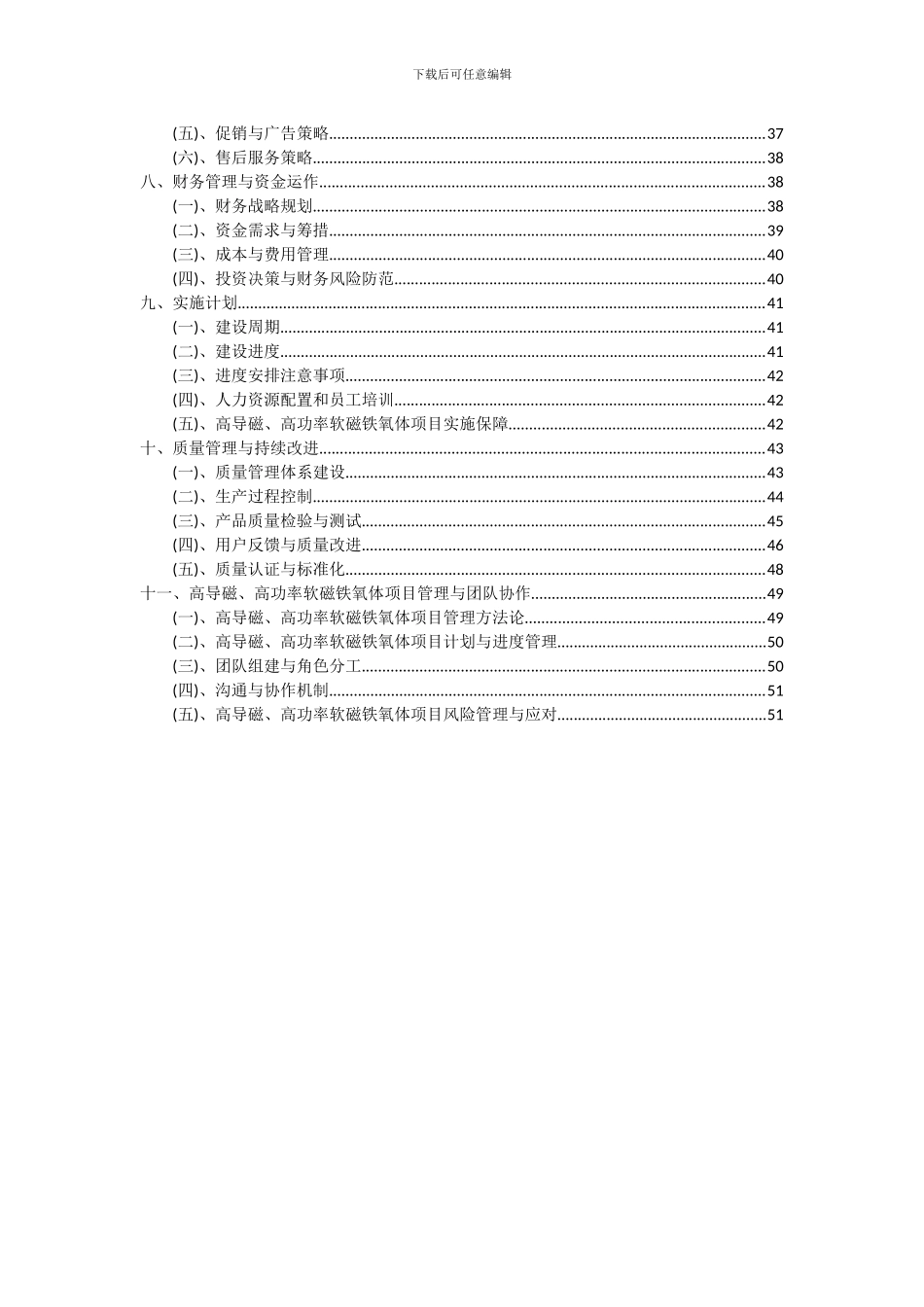 2024年高导磁、高功率软磁铁氧体项目深度研究分析报告_第3页