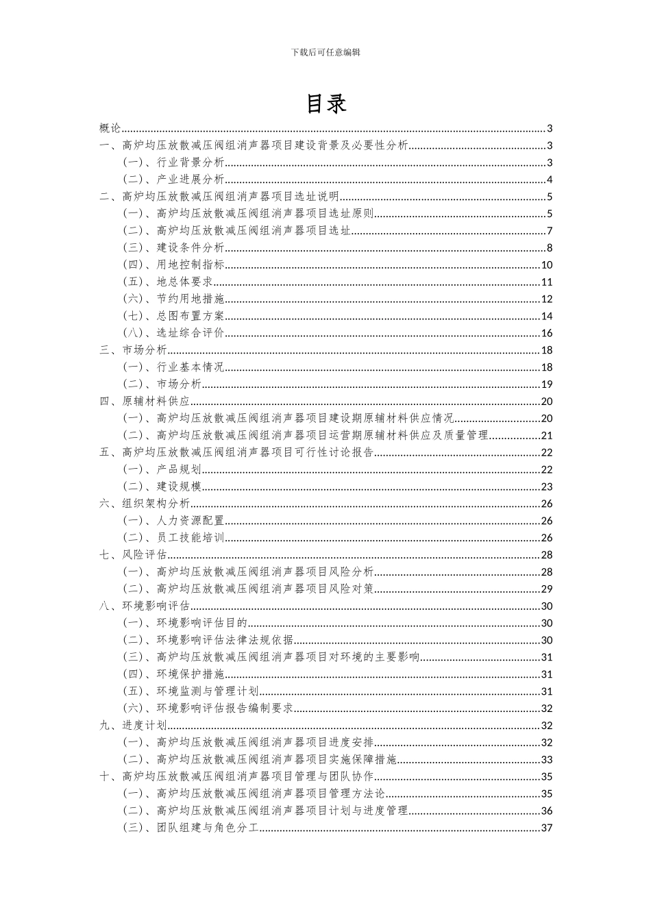 2024年高炉均压放散减压阀组消声器项目深度研究分析报告_第2页