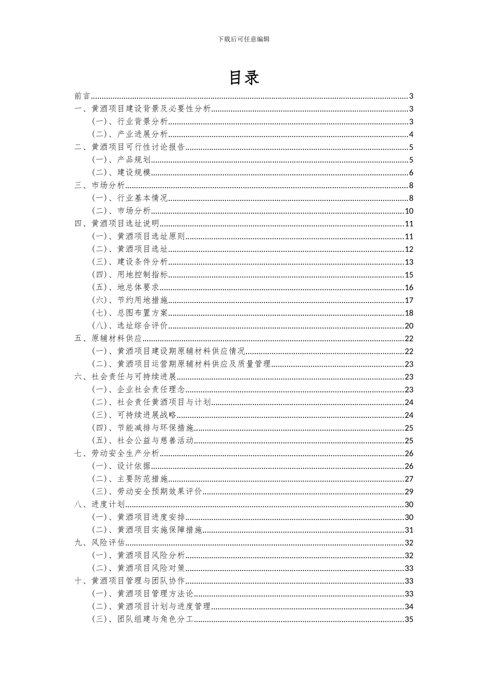 2024年黄酒项目可行性研究报告_第2页