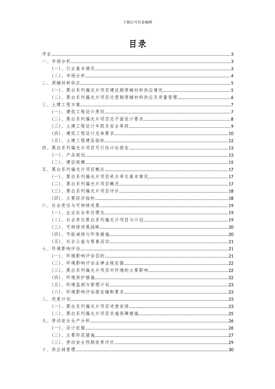 2024年黑白系列偏光片项目可行性研究报告_第2页