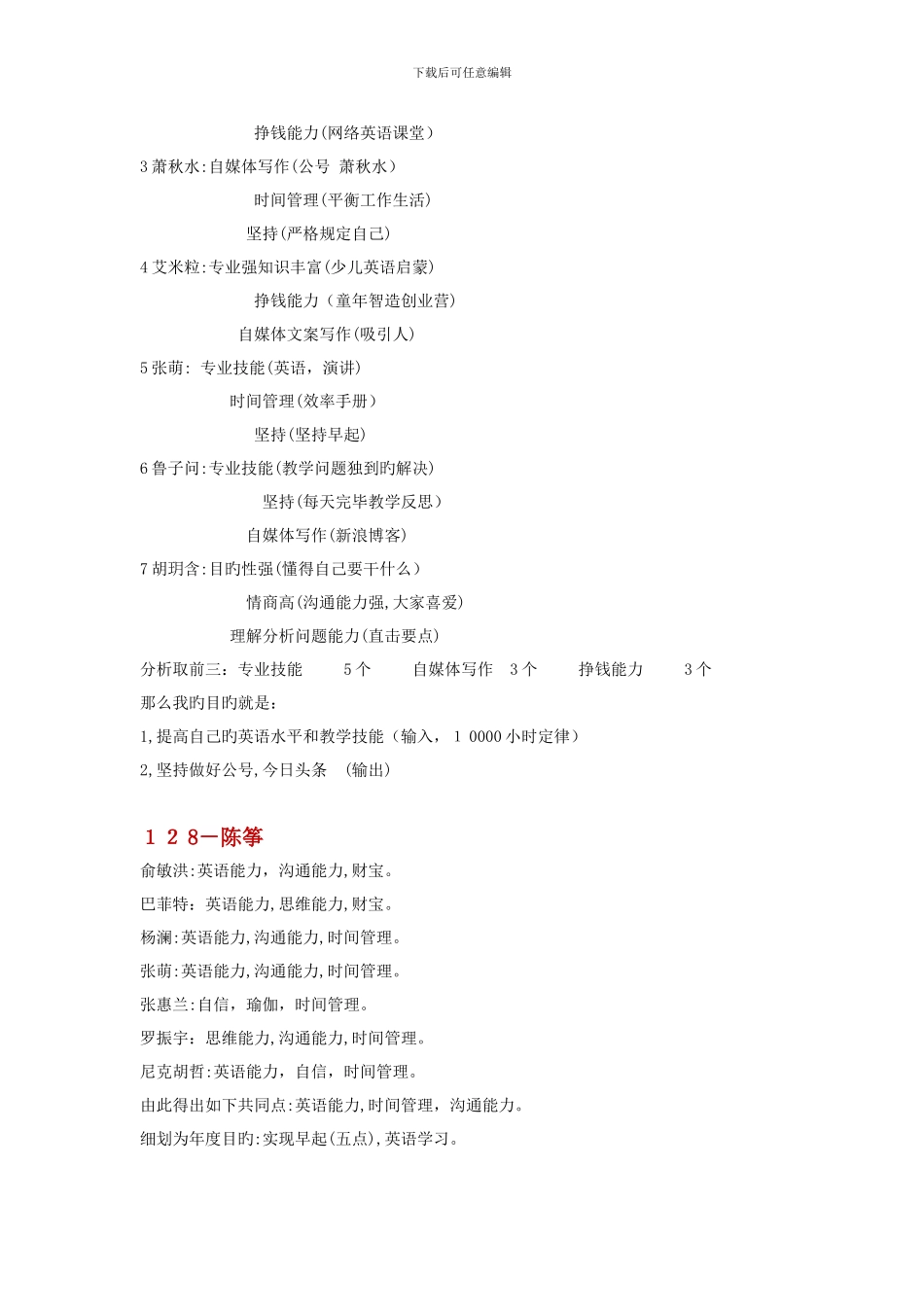 7个人物法萌姐满分点评示例_第3页