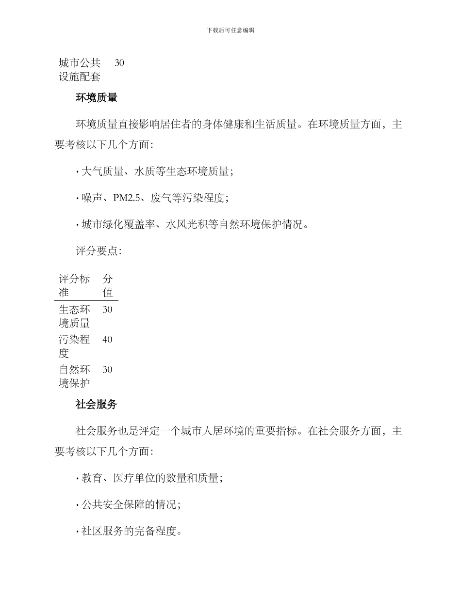 人居环境星级评定方案_第2页