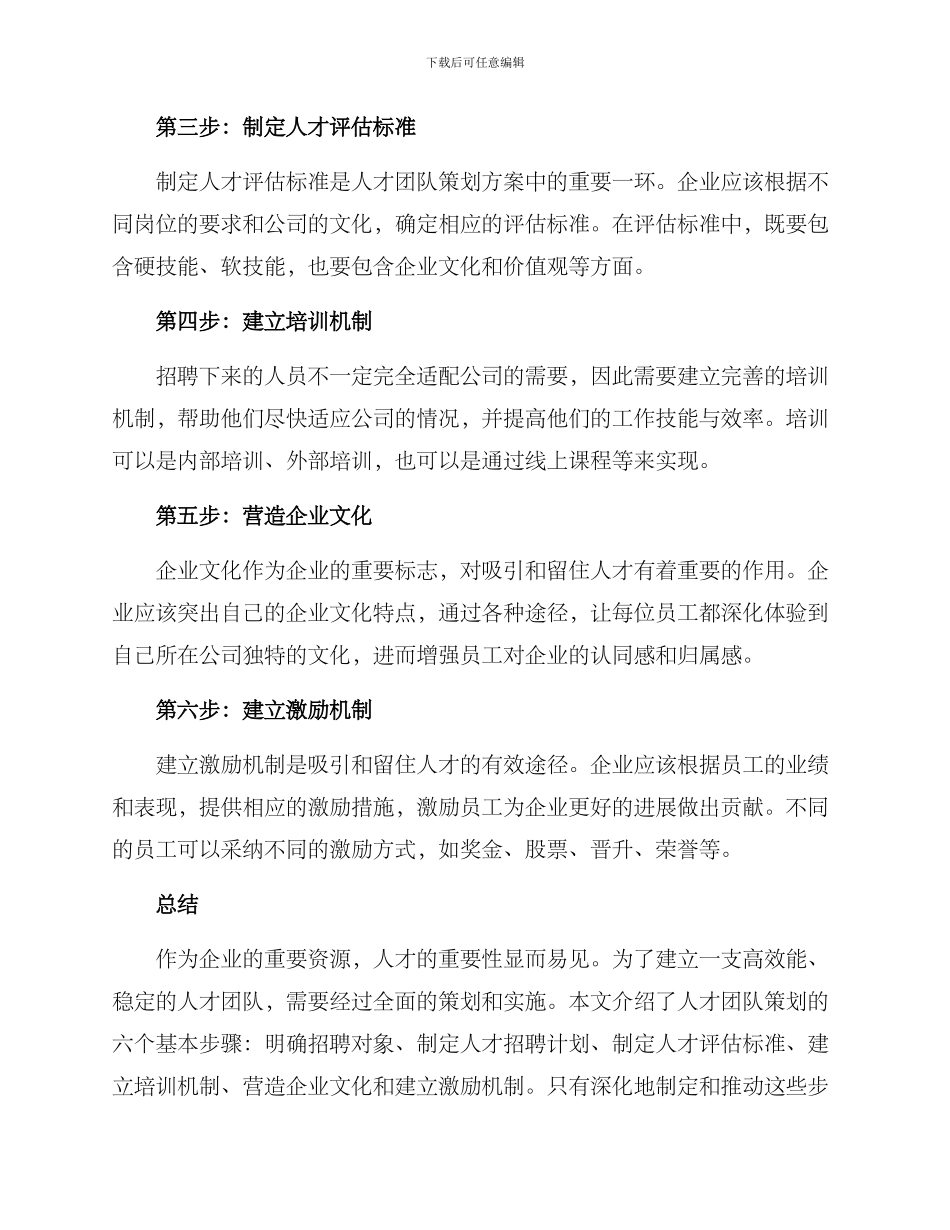 人才团队策划方案_第2页