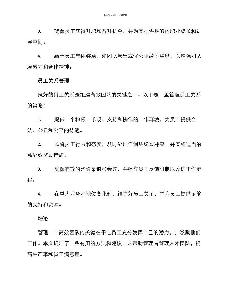 人才团队管理方案_第3页