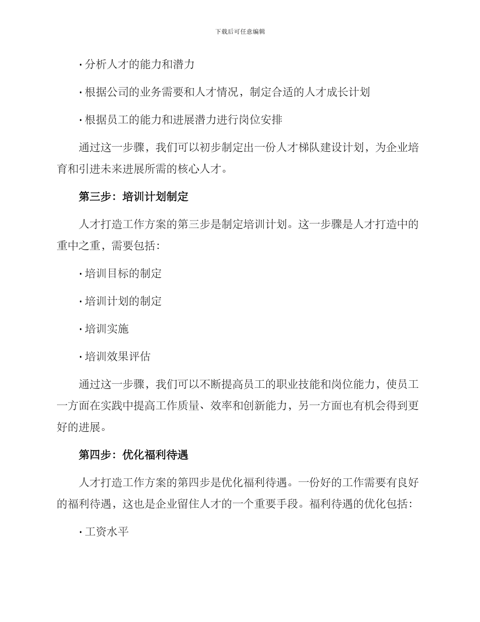 人才打造工作方案_第2页