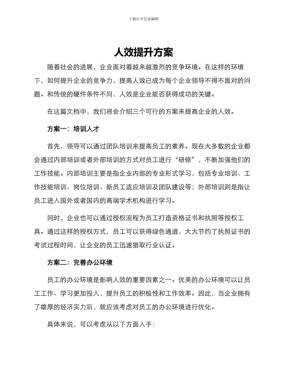人效提升方案_第1页