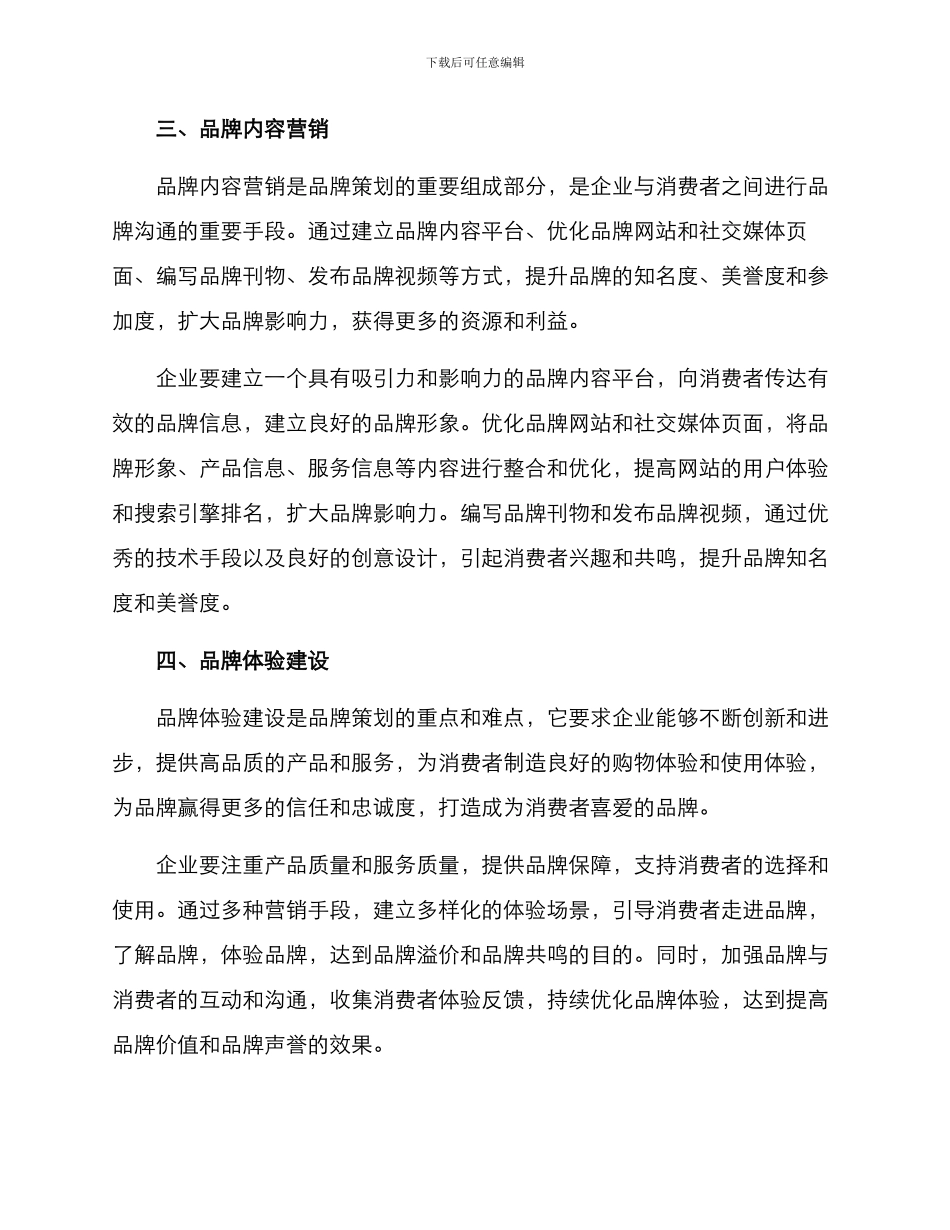 企业品牌策划方案_第2页