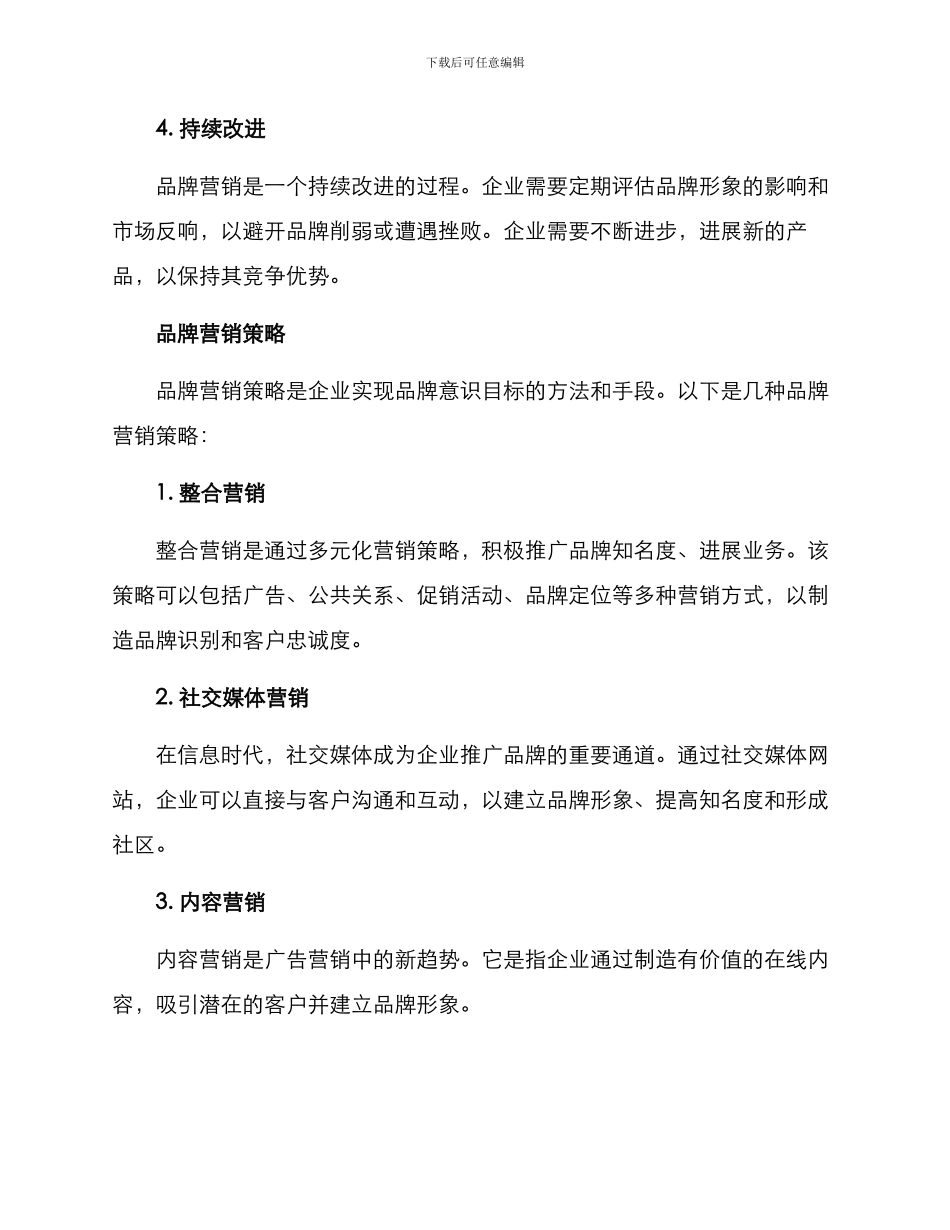 企业品牌营销方案_第2页