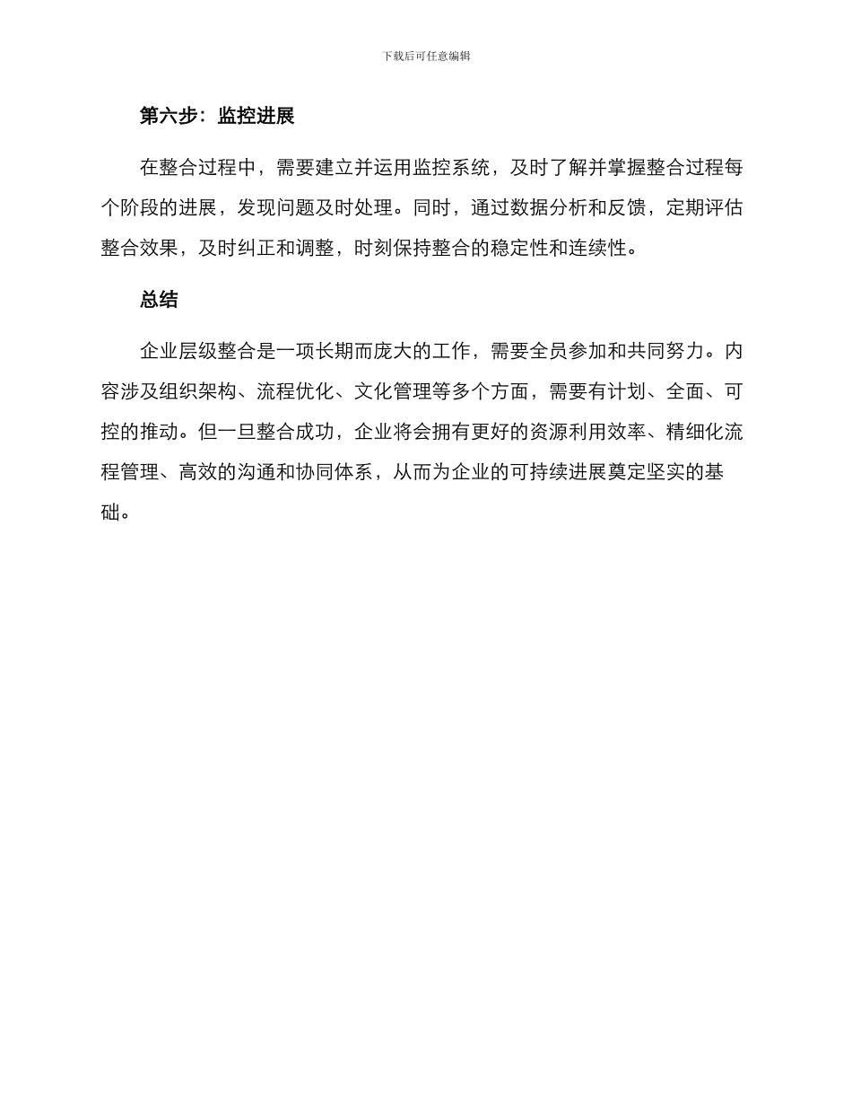 企业层级整合方案_第3页
