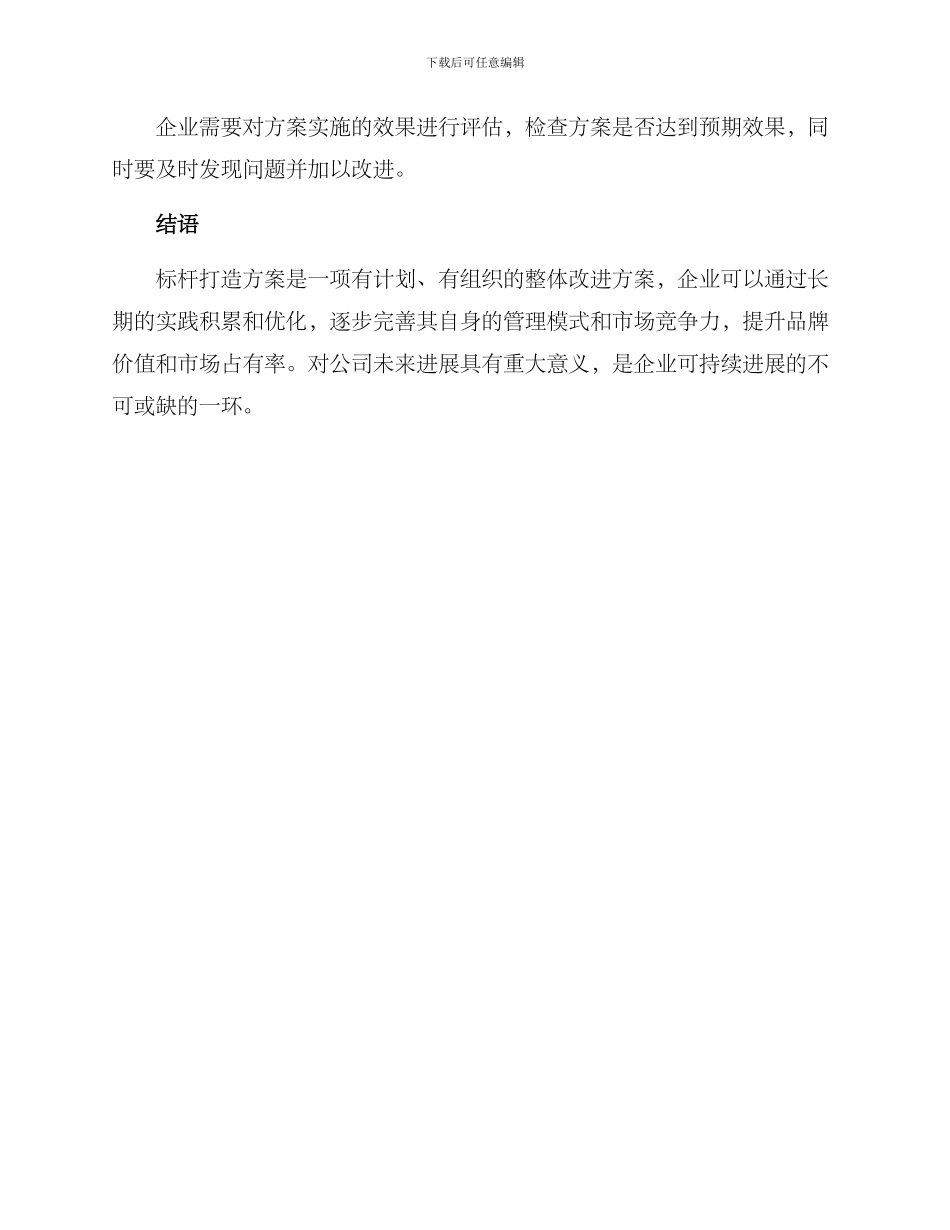 企业开展标杆打造方案_第3页