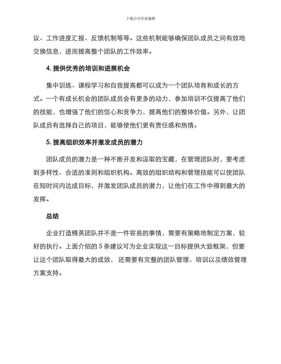 企业打造精英团队方案_第2页