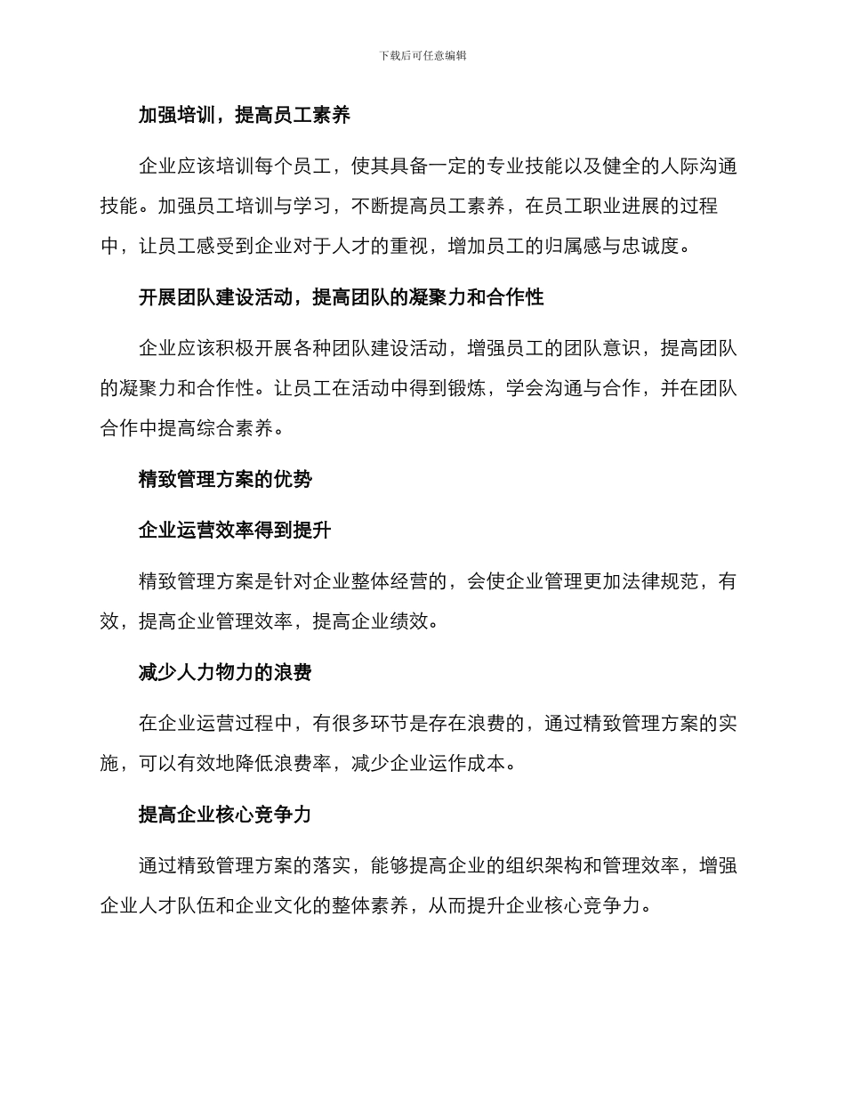企业精致管理方案_第3页